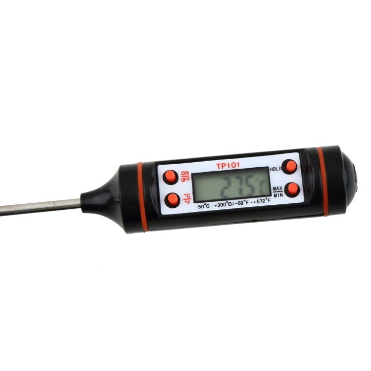 Thermometer Voor Keuken Koken Bbq Digitale Probe Vlees Rvs Foldableturkey Voedsel Thermometer