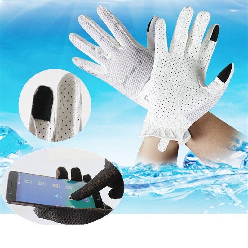 Unisex Summer Equestrian Gloves Touch screen Silicone Non-slip Mesh Breathable Riding Supplies Wear Spring Autumn Horse Harness