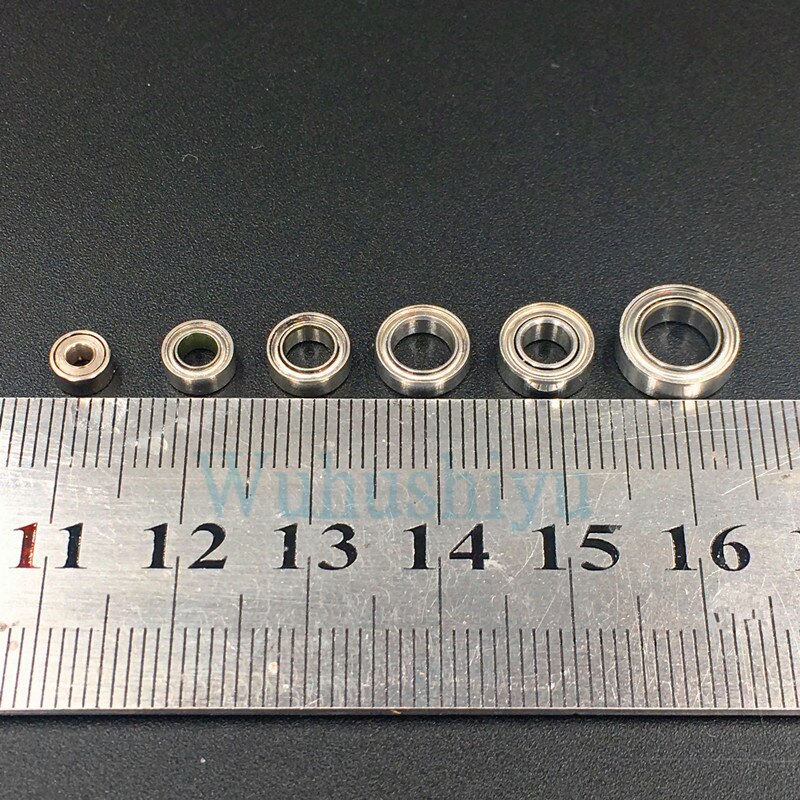 10 PCS MR104ZZ MR104 ZZ 4X10X4 mm Miniature Bearing Deep groove Ball Bearings MR104-2Z MR104 / L-1040 ZZ