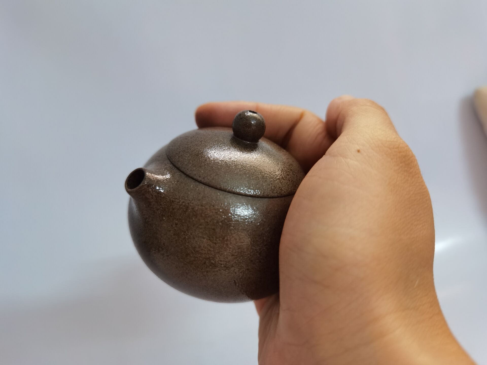Chinese style Yixing Teapot purple clay Xi Shi pot Retro Firewood kiln change Dahongpao Tea set household kettle 80ml