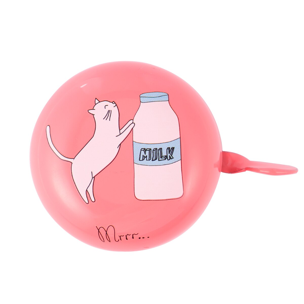 Bicycle Bell Decor Cute Bike Bells Printed Unicorn Bike Bells Crisp Sound Ring Bell for Scooter Tricycle Children DIY Adornment