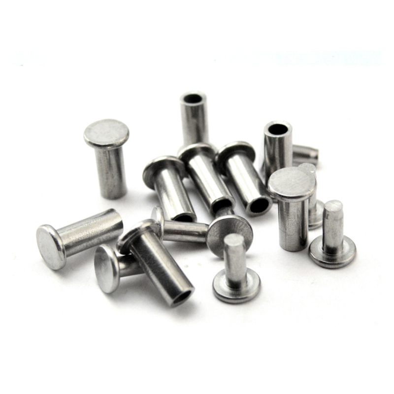 20Sets Messing Edelstahl Messer Griff Split Lock Nieten Schaft Verschluss Befestigung Schrauben Schrauben Küche Messer Kochgeschirr Werkzeuge