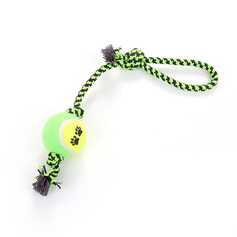 Pet Dogs Teeth Clean Puppy Cotton Chew Rope Knot Pet Supplies Durable Braided Bone Rope Safe Teeth Cleaning Pet Chew Toy