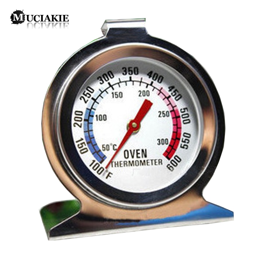 1PC Voedsel Vlees Temperatuur Stand Up Dial Oven Thermometer Rvs Gauge Gage Grote Diameter Wijzerplaat Keuken Bakken Levert