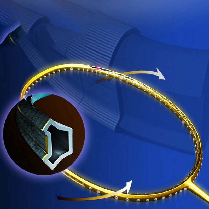 5U Badminton Racket Carbon G4 Ultralight Offensive Defensive Badminton Racket Racquet Training Sports With Bag