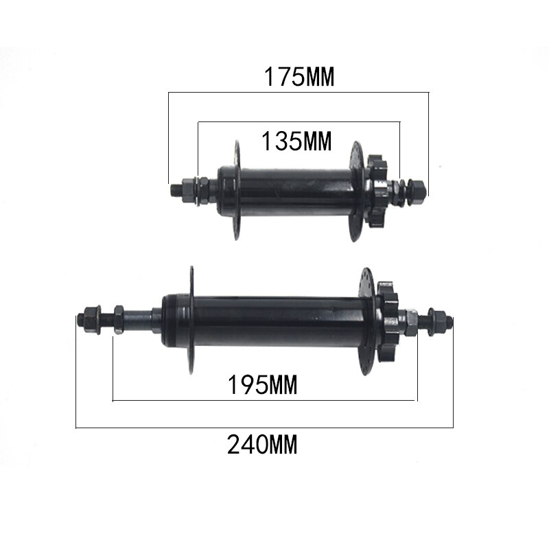 26*4.0 snow bicycle 135mm*190mm Fat bike Beach Snow bike 36 hole disc brake bicycle hub