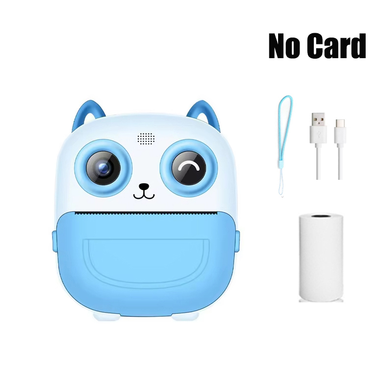 Bee Kids Camera Instant Camera 1080P HD Dual Lens Selfie Digitale Camera Print voor Meisjes Jongens Kerst Verjaardagscadeautjes Speelgoed: Yellow / Gold