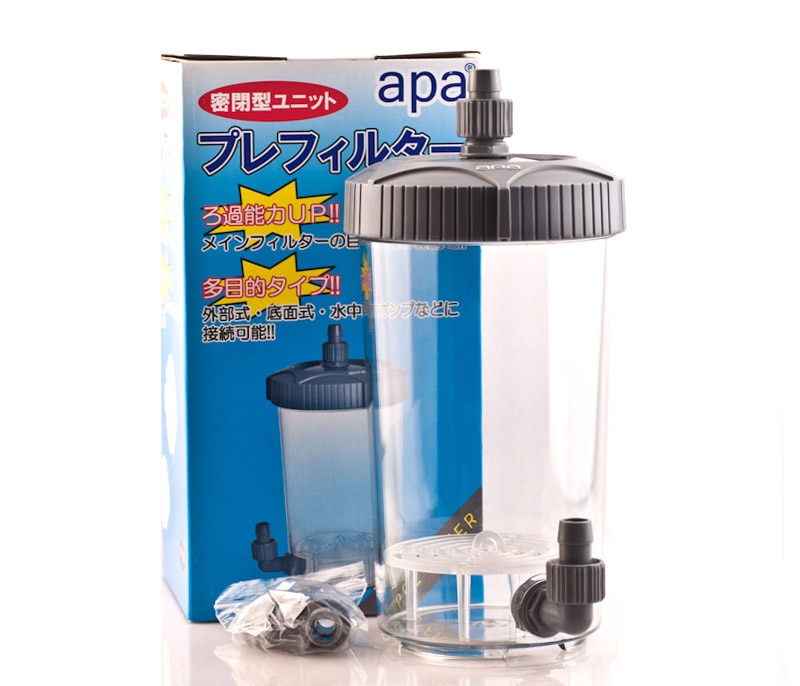 Accesorio de filtro externo de cubo de prefiltro, conector de acoplamiento de liberación rápida, manguera de acuario de agua de 12/16mm 16/22mm