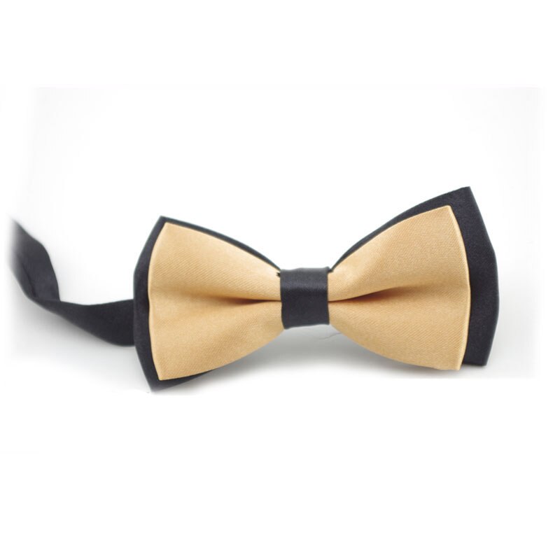 Nœud papillon pour enfant, vêtement classique, couleur unie, réglable, boutonné, deux tons, bleu, rouge, pour plus d'ingéniosité: a26