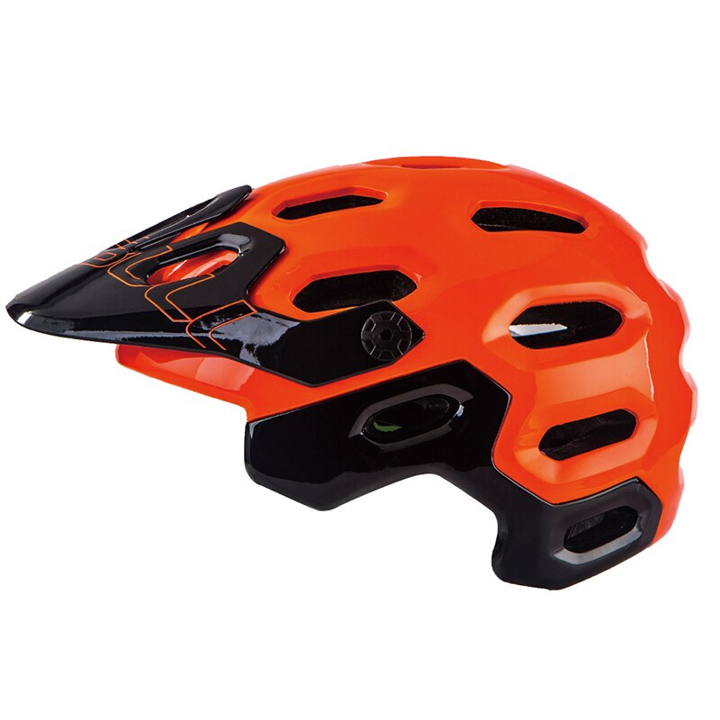 Cairbull SUPERCROSS MTB Road Bike Riding Safety Sports Helmet Men and Women&#39;s Universal Cool Camouflage: Orange / M (54-58CM)