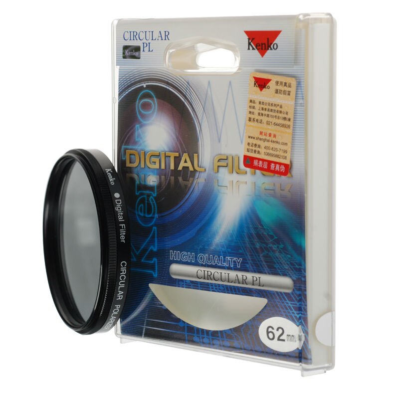 KENKO Digitale Filters 55mm CPL CIR-PL Slim Ring Polarisator Filter Digitale Lens Voor SONY 18-55