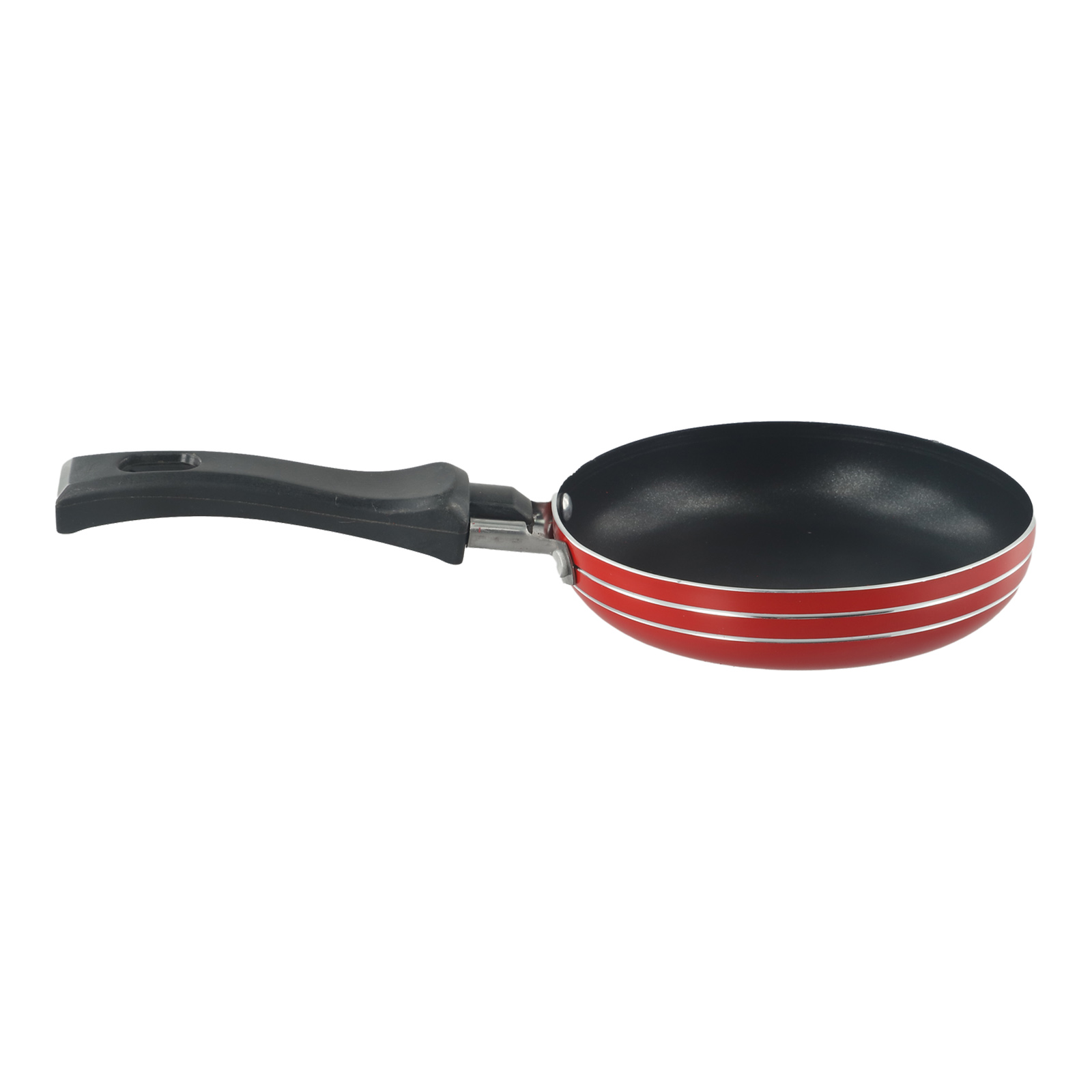 12/14/16Cm Mini Koekenpan Met Antiaanbaklaag Stalen Pan Pan Voor Kookgerei Thuis Kookgereedschap Keukengerei Willekeurige Kleur