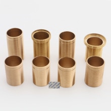 10Pcs/Lot Solid Brass Full Threaded Pipe Fitting Faucet Nipple Extension 32mm 37mm Reducer
