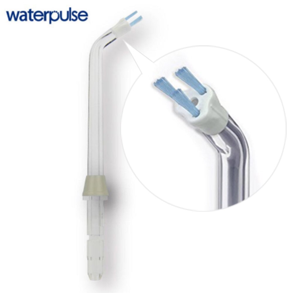 Waterpulse 2-pack Vervanging Plaque Tips voor Orale Irrigators Water Flosser Nozzle Jet Tip Hoofd van Tanden Bleken Accessoires