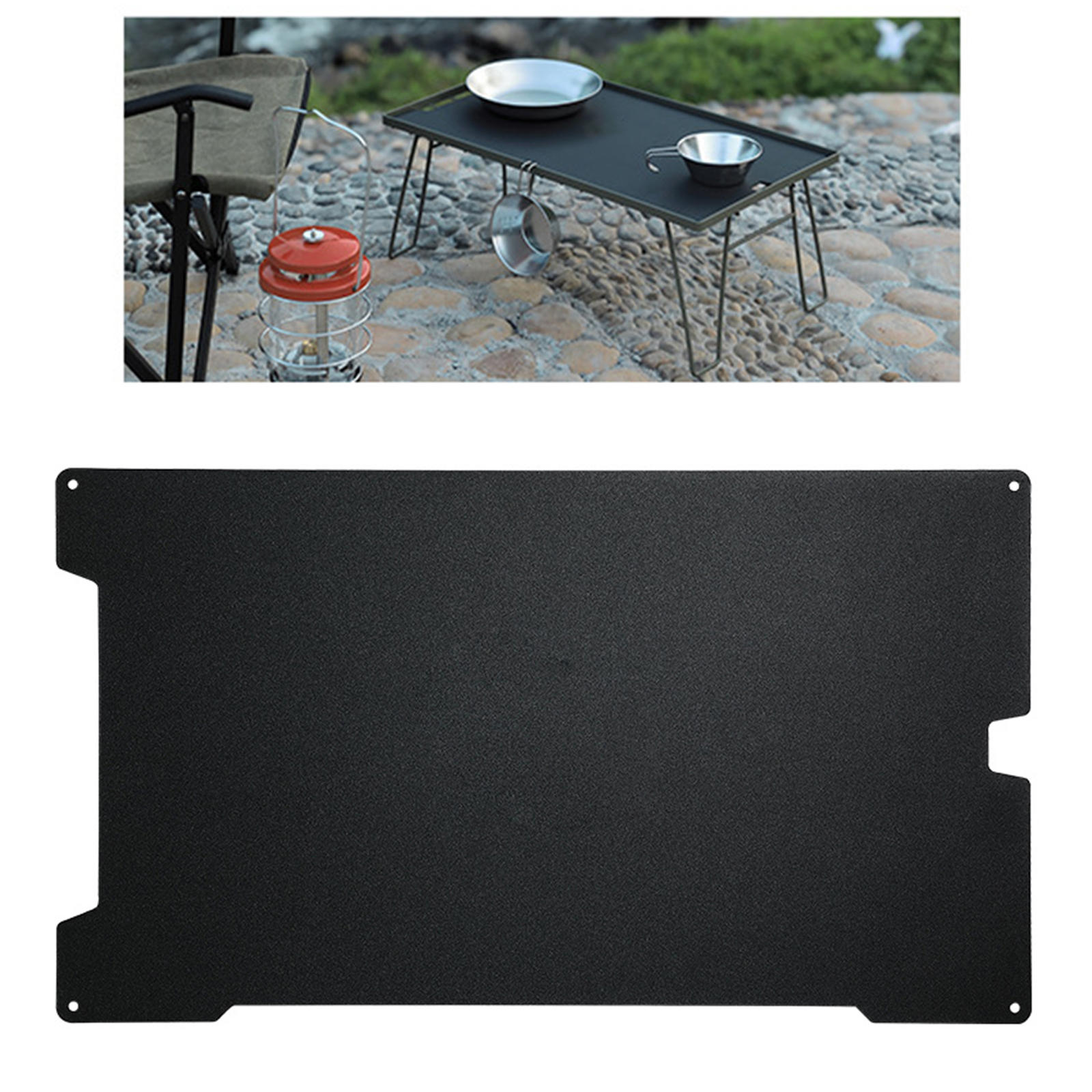 Aluminum Alloy Rectangle Roof Panel Multi-purpose Table Accessories Auxiliary Tray Support