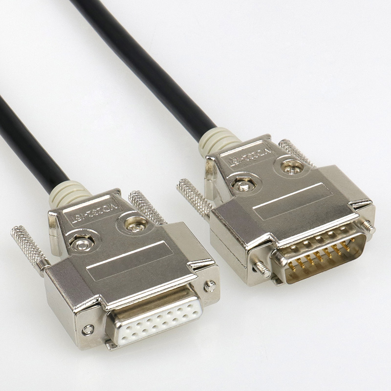DB15 Cable DB 15 Pin Two Rows Connectors DB15 Data Cable Male to Male Male to Female Female to Female 1.5m 2m 3m 5m 8m 26AWG