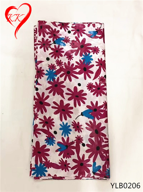 Beau tissu bazin 100% coton bazin riche getzner africain bazin riche tissu pour les femmes robes YLB0207-YLB0212: YLB0206