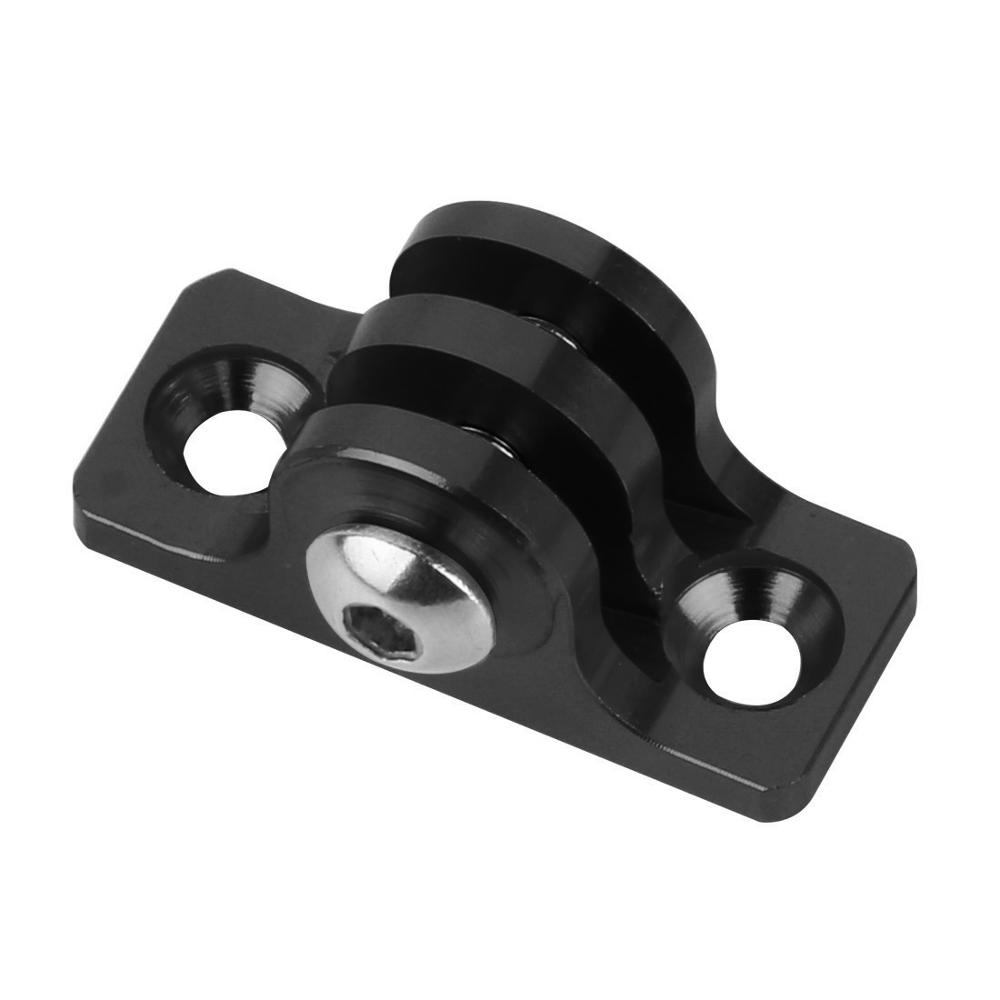 Adaptador de fondo plano de ángulo bajo, Base de montaje del conector para Gopro HD Hero 7 6 5 4 3 Sjcam Yi, cámara de vídeo de acción deportiva