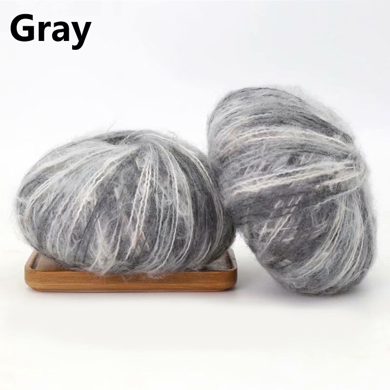 25g 14 couleurs fil de laine coloré pour tricoter Segment teint 1 brin à la main fils au Crochet pour tricoté chapeau écharpe pull: 8