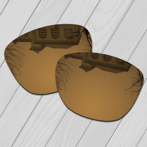 Eos polariserade förbättrade ersättningslinser för oakley frogskins  oo9013 solglasögon - flervals: Brons gyllene