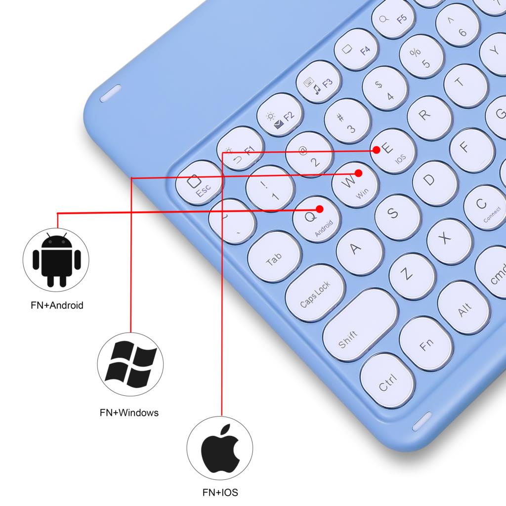 For iPad Keyboard Mouse For iPad Mini 6 7.9 inch Mini 5 Mini 4 Mini 123 Mini Keyboard Teclado keyboard for cell phone