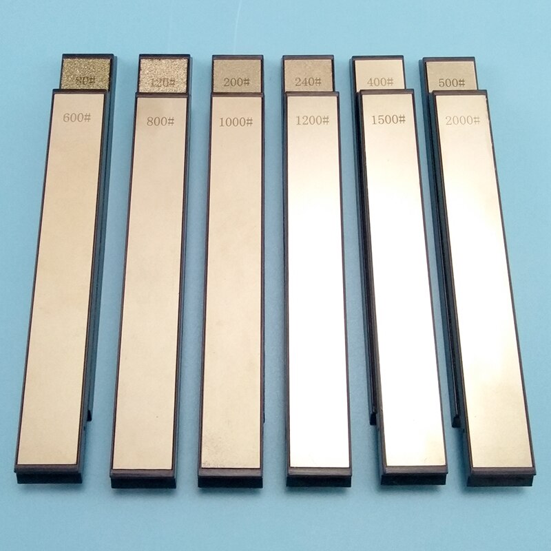 Empfehlen 200 Streugut Diamant Schärfen Stein Spitzer schleifen Profi Klinge werkzeug küche Messer Küche Schere messer spitzer