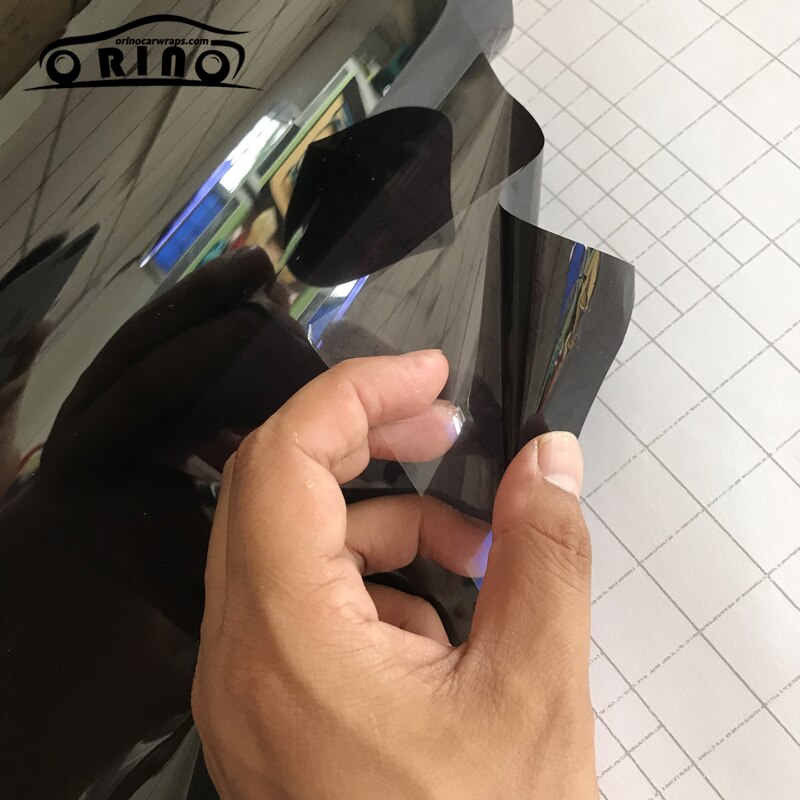 50x300 cm Adhesive 5% VLT Dark Black Window Tint Film Car House Commercial Heat Insulation Film Privacy Protection Solar Film