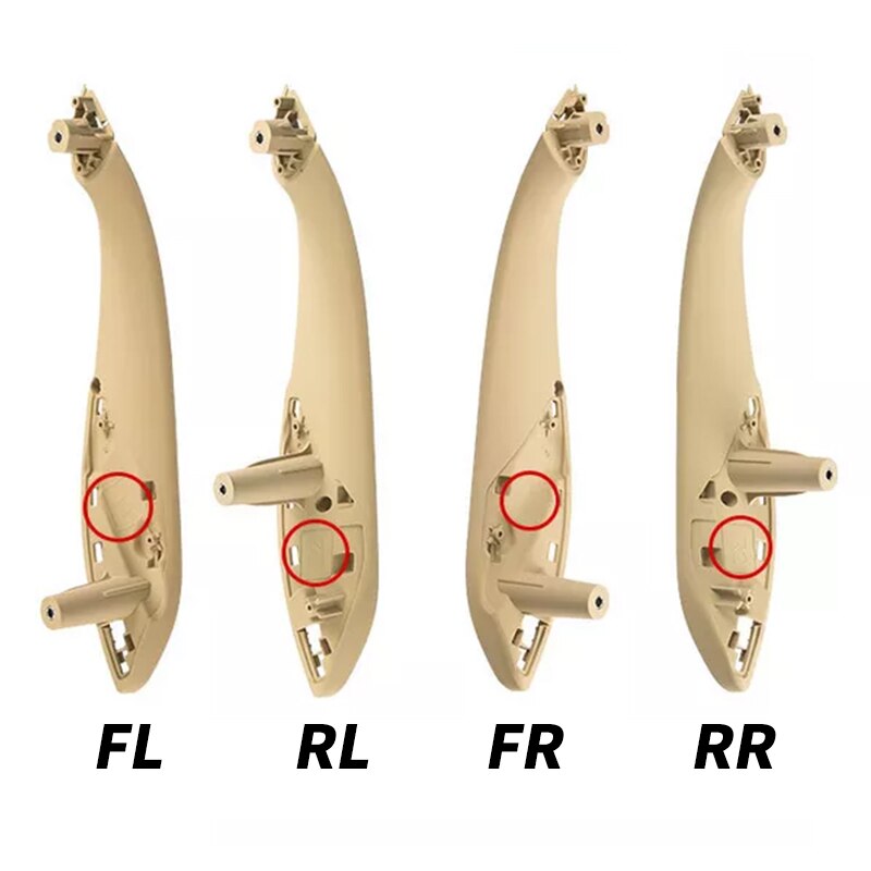 Auto binnendeurgreep voor bmw  f30 f35 316 318 320 323 325 330 handgrepen basis zonder afdekking