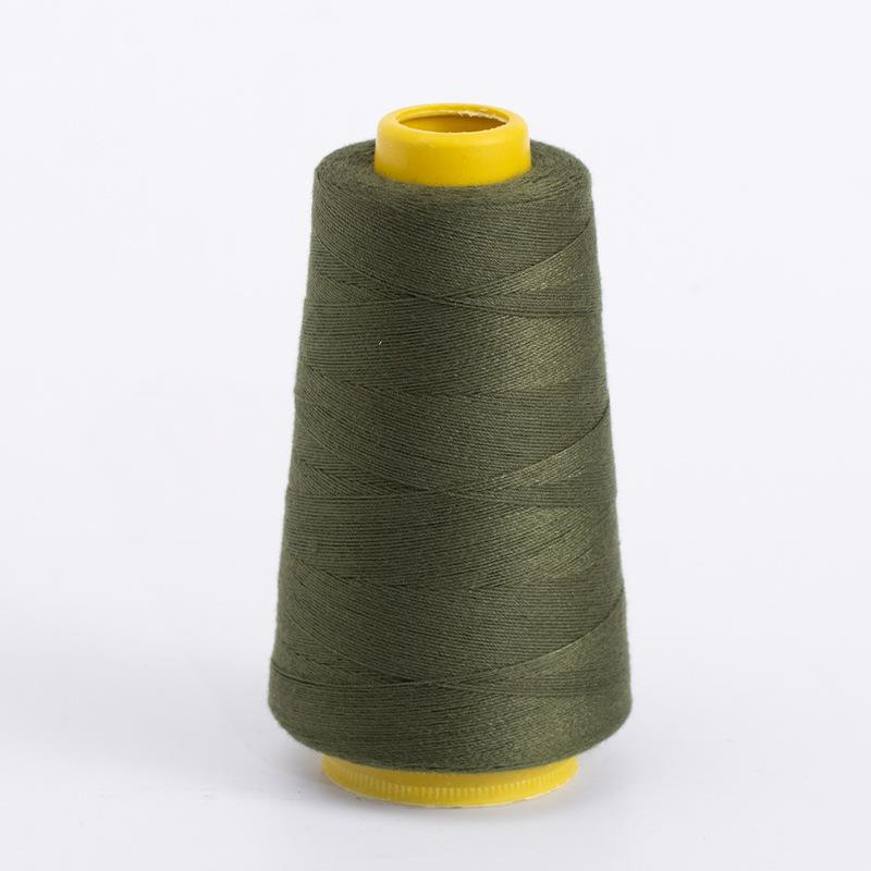 Cowboy-Faden zum NäHenne, stärker Polyester-Faden, Polsterung, Leinwand, Wandteppich, Hosen, Schuhe, Lederhandwerk, Zubehör: Armee Grün