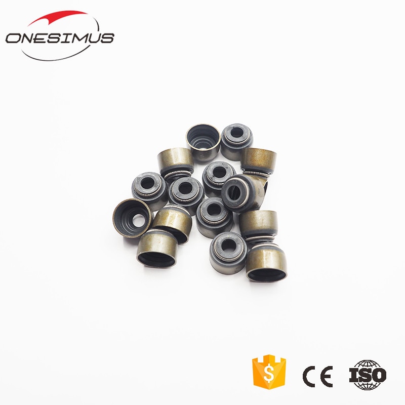 16pcs Seal Valve stem Cylinder Head OEM 90913-02062 for T- 2E 3E 3S-GE 3S-GTE 1CD-FTV 2VZ-FE 5VZ-FE 1UZ-FE RAV 4 II COROLLA