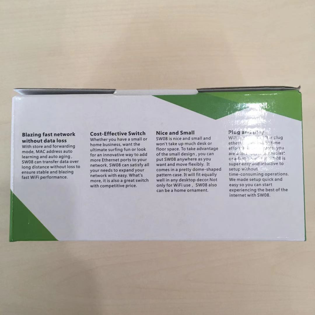 Model 8 Port Switch Desktop RJ45 Ethernet Switch 10/100/1000mbps Lan Hub Switch 8 Portas