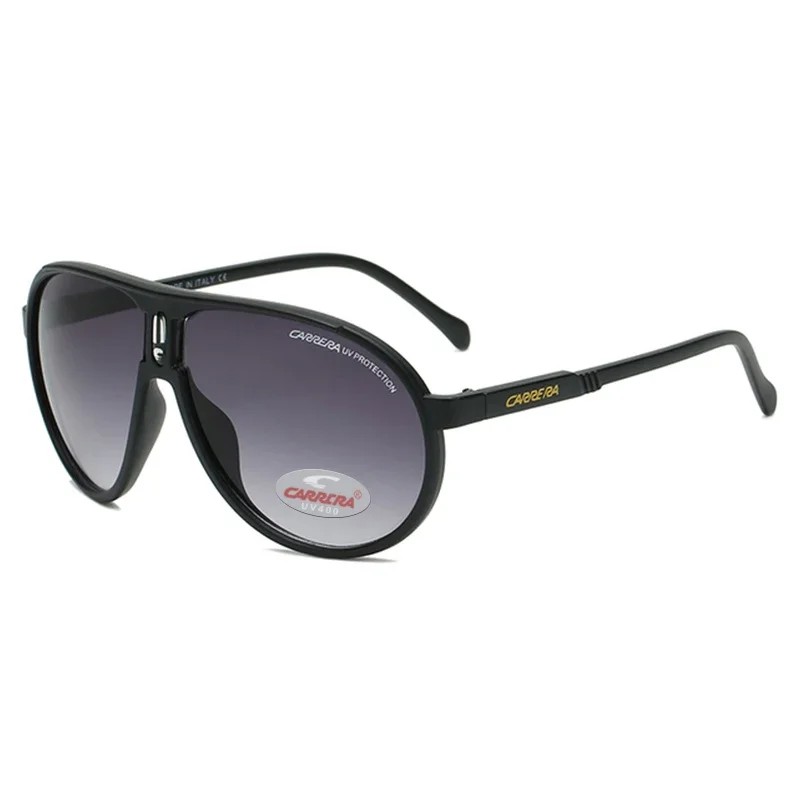 Retro Sunglasses Outdoor Sports Ultralight Glasses UV400: black / black
