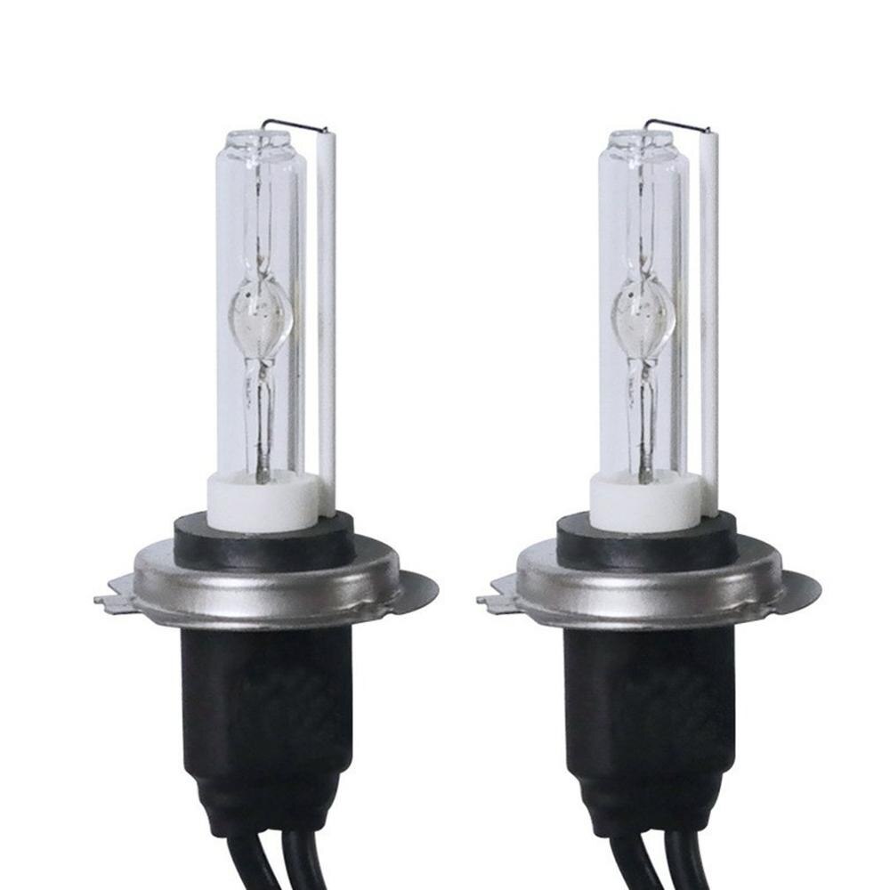 2pcs H7 3000K-15000K Automobile Vehicle Car HID Xenon Lamp Light Buld Fixment Replacement Car Accessories