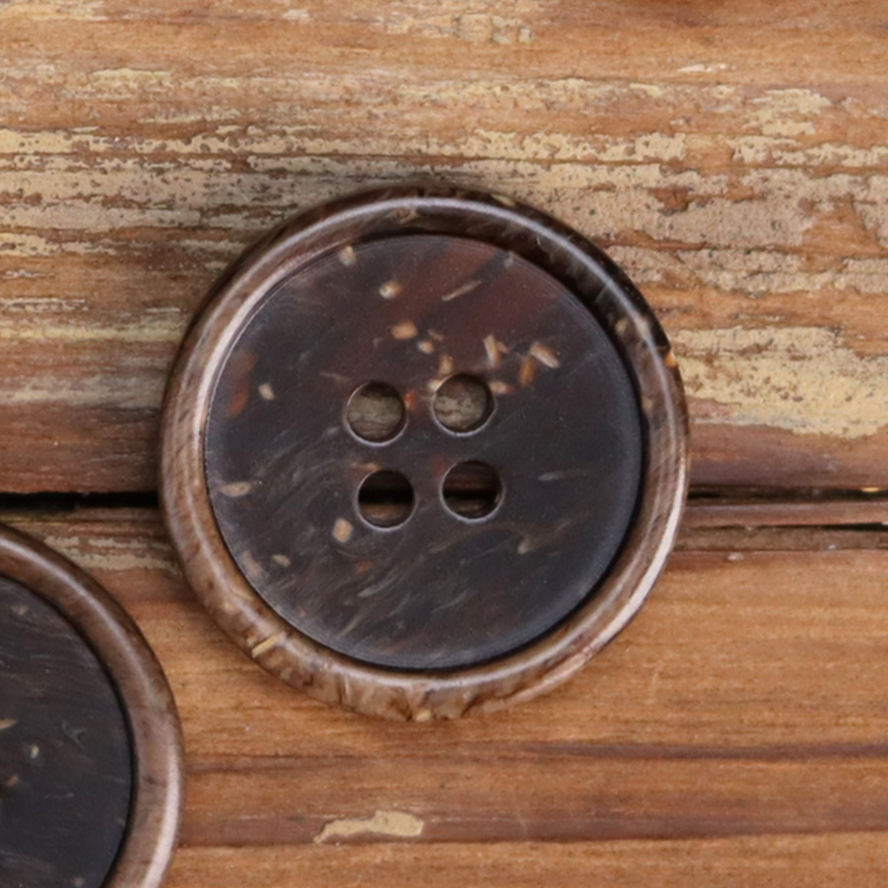 Wood Immitation Polyester Buttons For Casual Clothing Series Sweater Uniform Pants Classic White Suit Coat Button For Knit: 3# / antique silver