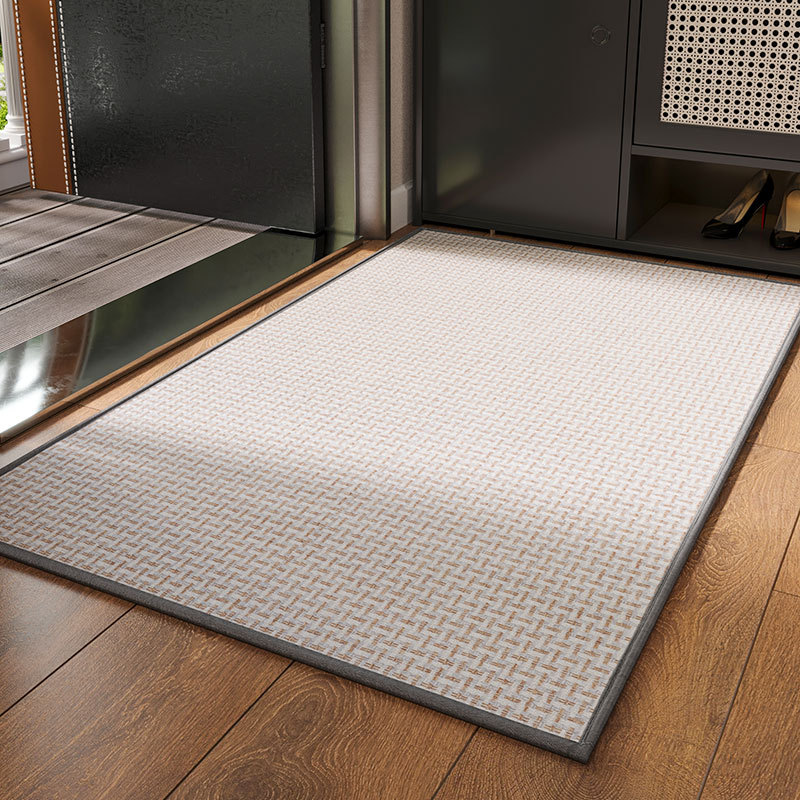 Large Size Non-Slip Doormat for Kitchen, Bathroom, Living Room, Staircase, Bedroom Rug, Home Decoration Accessories, Rectangle: 400MMx400MM / green