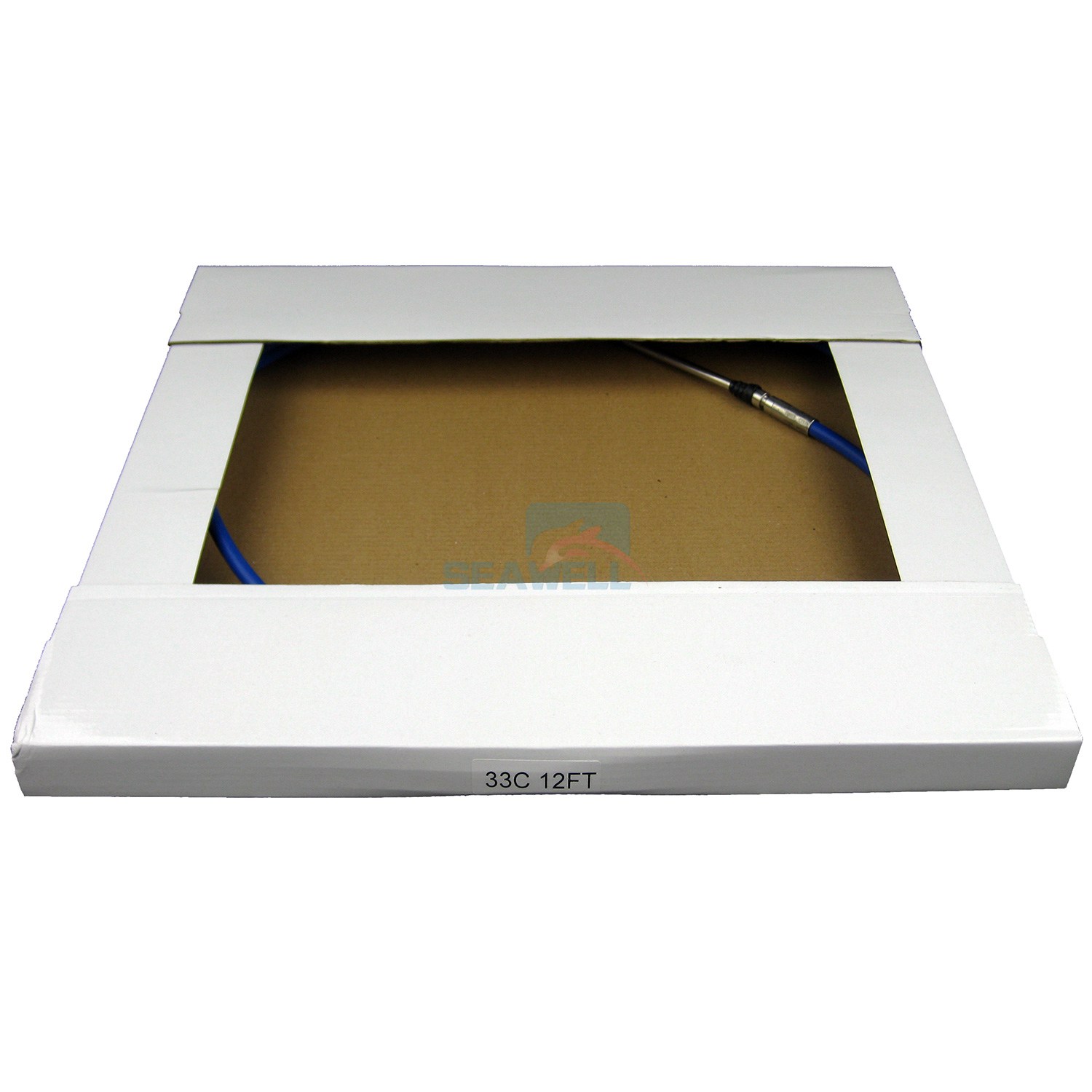 12 FT Universal 33C Throttle Cable Marine Boat Engine Control Lever Cable