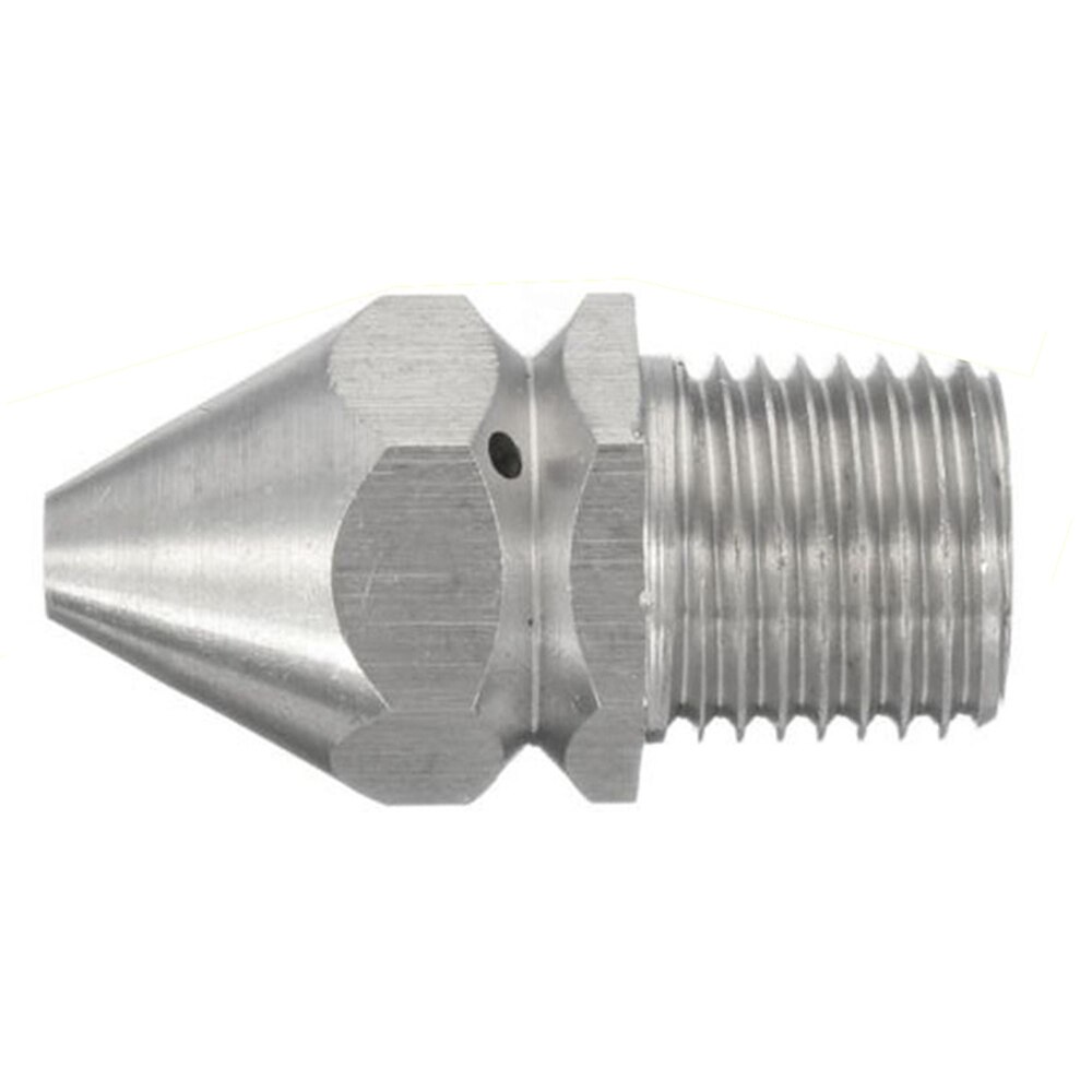 Rengöringsmunstycke högtryckstvätt avlopp avlopp rengöring rör sprutmunstycke 4 jet trädgårdstillbehör verktyg