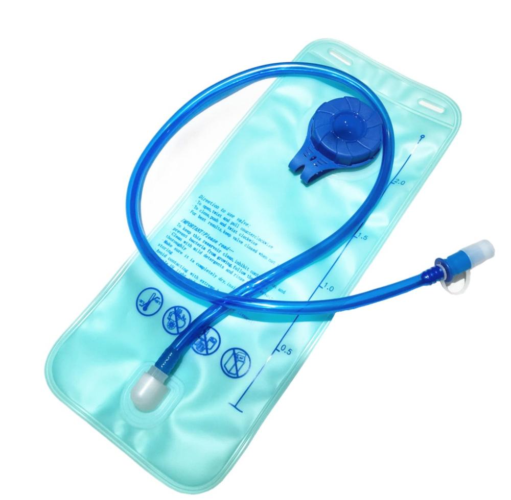 Water Bladder Bag Water Reservoir Hydration Pack 2L Storage Bag BPA Free Outdoor Riding Hydration Vest Backpack: Default Title