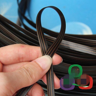 500g 8CM wide imitation flat synthetic rattan weaving raw material plastic rattan for knit and repair chair table: color 16