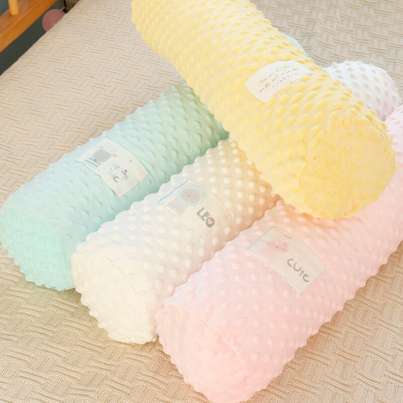 Beanie Velvet Cylindrical Bed Surrounding Baby Comforting Pillow Anti-falling Guardrail Crib Bed Fence Pillow for Pregnant Women