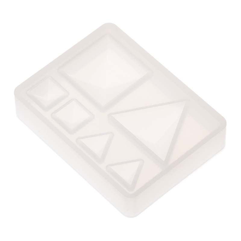 Epoxidharz-silikonform zum selbermachen, geometrischer dreiecksspiegel, bastelarbeiten, schmuckherstellung, dekorative kuchen