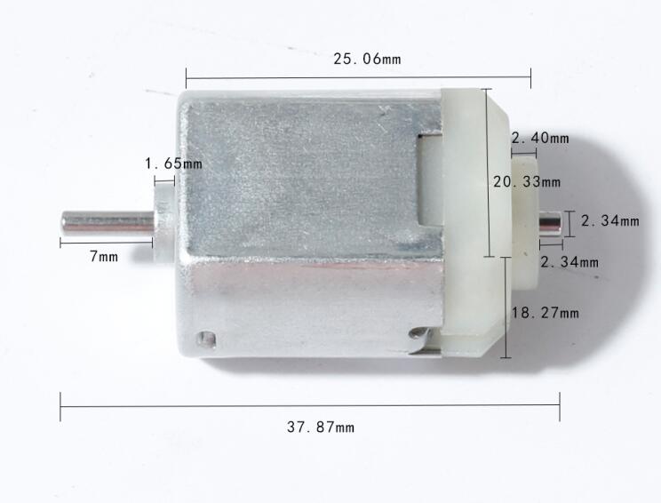 140 Motor FC-140 Sa 12V Auto Miniatuur Dc Locomotief Lock Achteruitkijkspiegel Motor Koolborstel Motor Koplamp aanpassen Motor