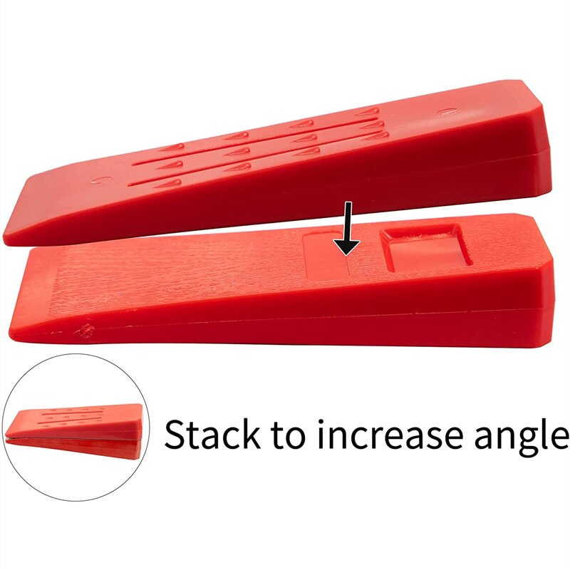 Tree Felling Wedges 6Inch Felling Wedge Felling Chainsaw Auxiliary Tool Tree Cutting Wedge Spiked Logging Tool for Chainsaw