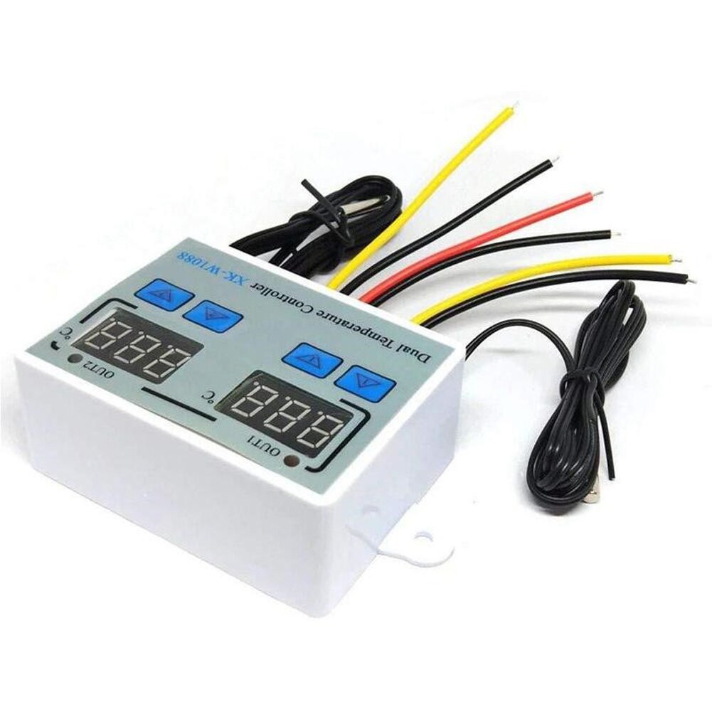XK-W1088 Temperatur Regler LED Celsius Thermostat Regler Heizung Kühlung Temperatur Kontrolle für Kühler Heizung Aquarium