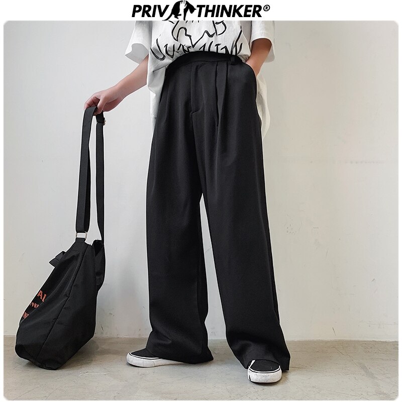 ¡Primavera ! Pantalones de estilo Safari para hombre, pantalones de Harem sueltos para hombre, pantalones deportivos japoneses para hombre, pantalones coreanos con bolsillos, pantalones a la