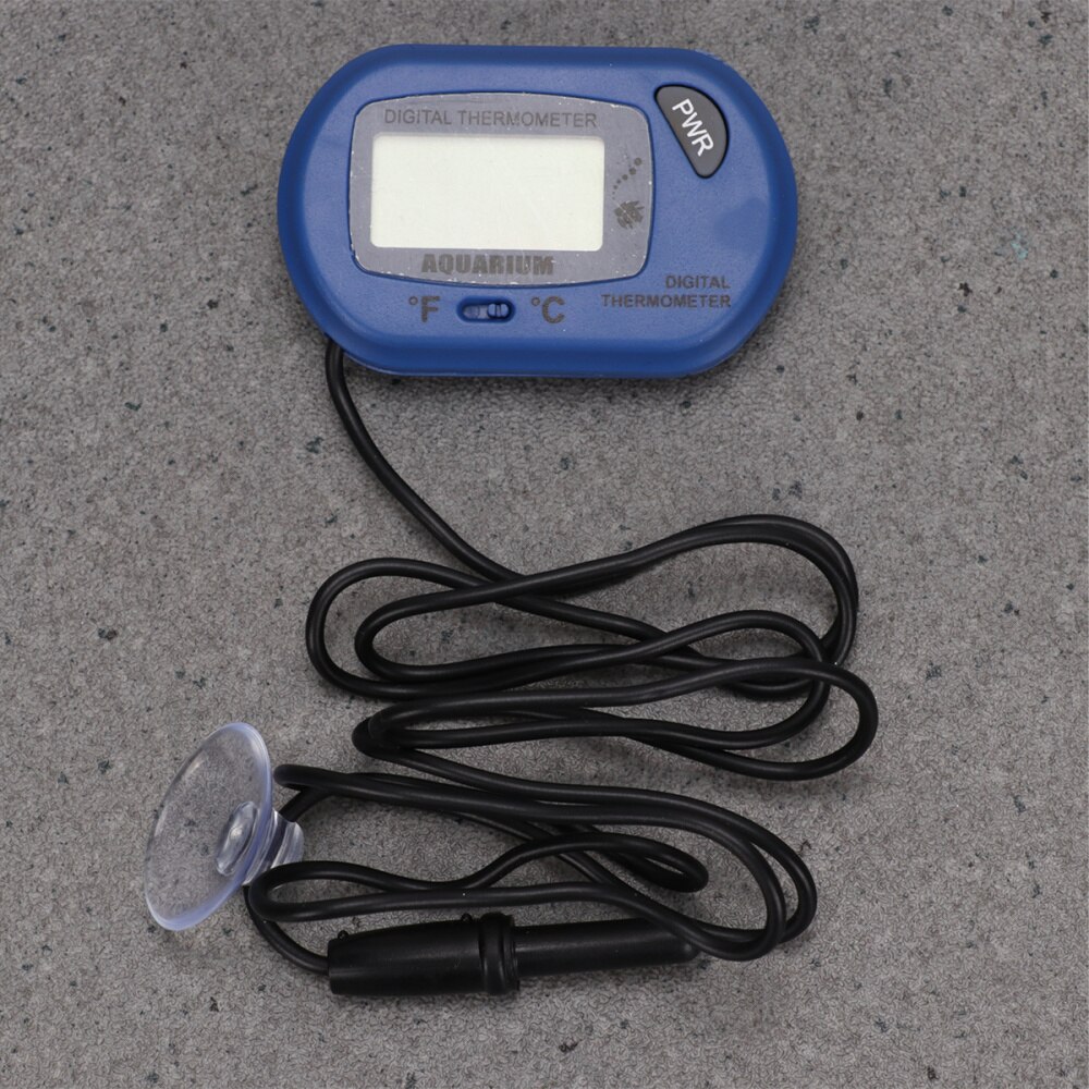 Mini High Precision Fish Tank Digital Aquarium Durable (Black)