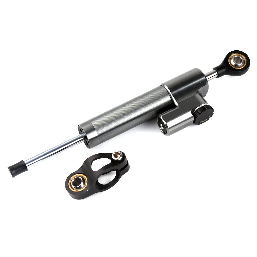 Cnc Universele Aluminium Motorfiets Demper Stuur Steering Stabilizer Veiligheid Controle Richting Demper Voor Yamaha Accessoires: titanium