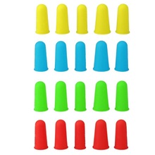Anti-dérapant pistolet à colle doigt casquettes Silicone doigt couverture manchon protecteur
