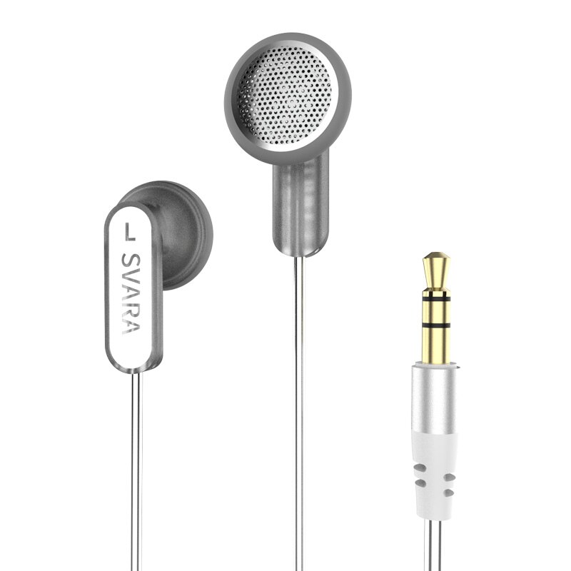 Smabat svara 1 3,5mm audiophile earbuds 15,4mm titanium coating stick unit in-ear headphones dj music sports headset monitor iem: Default Title