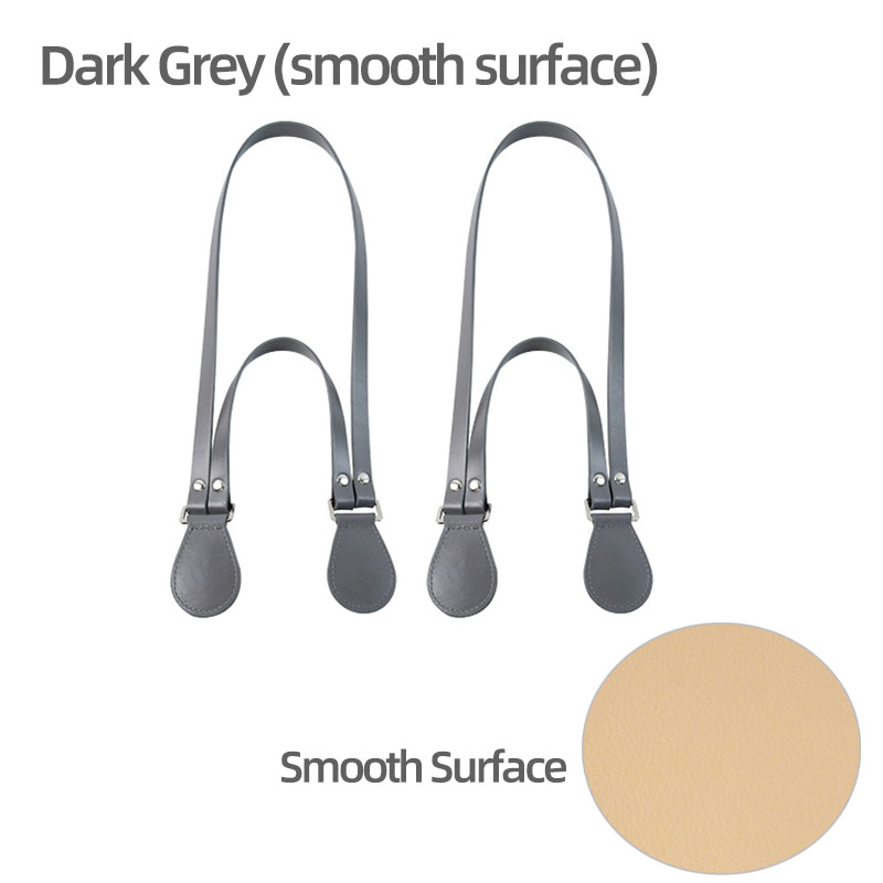 O bag Multifunctional Strap handles For obag Girl Women Hand Shoulder straps long short belts Handbags accessories: Dark Grey